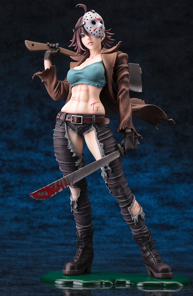 Kotobukiya Bishoujo Horror Freddy vs. Jason Jason Voorhees (2nd Edition Reissue) Statue Figure SV384
