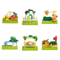 Re-Ment Pokemon Garden Cozy Afternoon with Warm Sunlight Trading Figures Box Set of 6