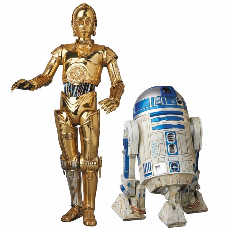 Mafex No. 012 Star Wars C-3PO & R2-D2 Action Figure Medicom