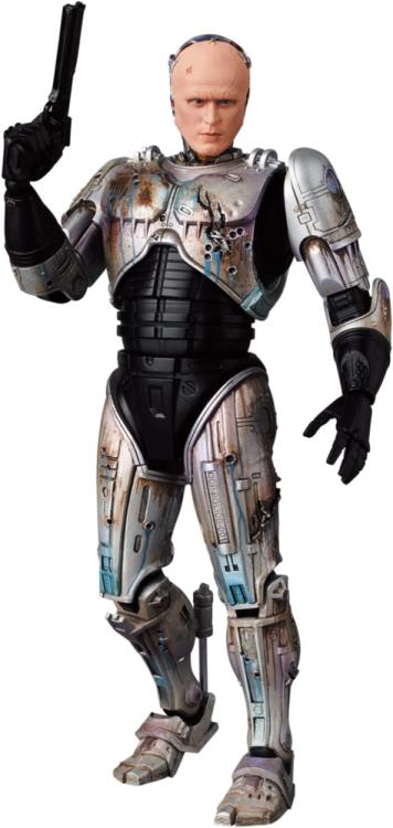 Mafex No. 192 Robocop (1987) Robocop (Murphy Head Damaged Ver.) Action Figure