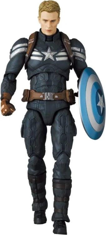 Mafex No. 202 The Winter Soldier Captain America (Stealth Suit) Action Figure Medicom