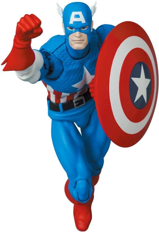 Mafex No. 217 Captain America (Comic Ver.) Action Figure