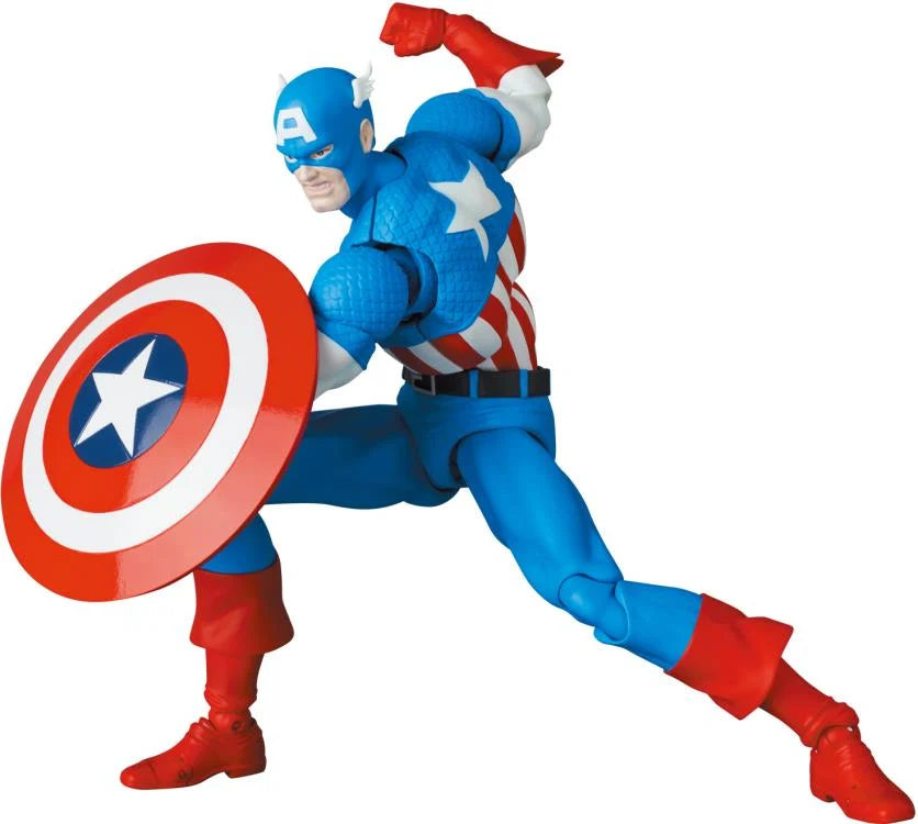 Mafex No. 217 Captain America (Comic Ver.) Action Figure