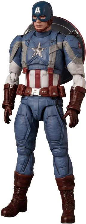 Mafex No. 120 Captain America: The Winter Soldier Captain America (Classic Suit) Action Figure Medicom