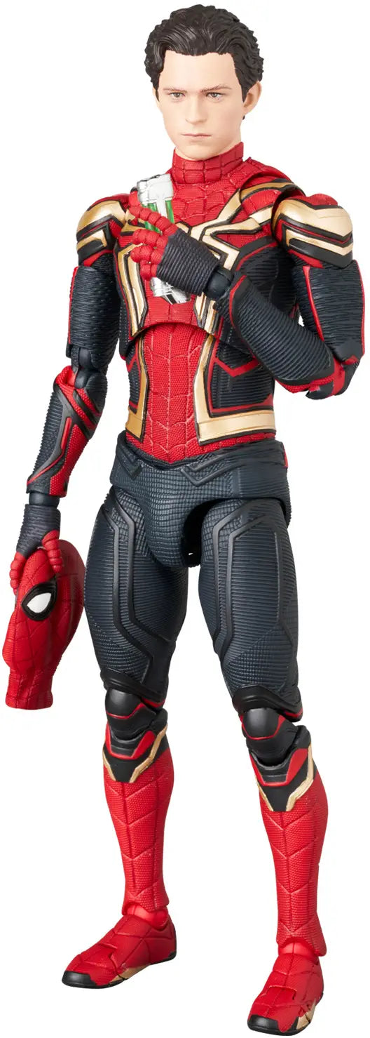 Mafex No. 245 Spider-Man Integrated Suit (No Way Home) Action Figure Medicom