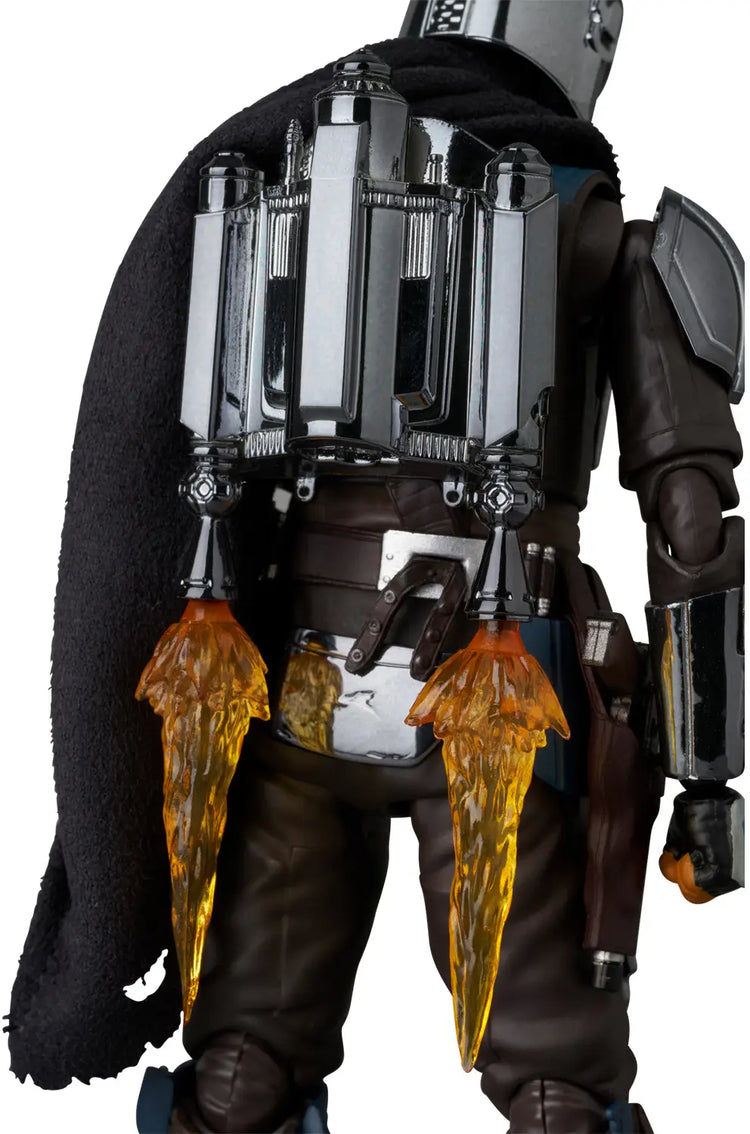 Mafex No. 256 The Mandalorian (Chrome Ver) Action Figure