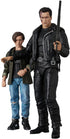 Mafex No. 199 Terminator 2: Judgement Day T-800 (T2 Ver.) and John Connor Action Figure Medicom