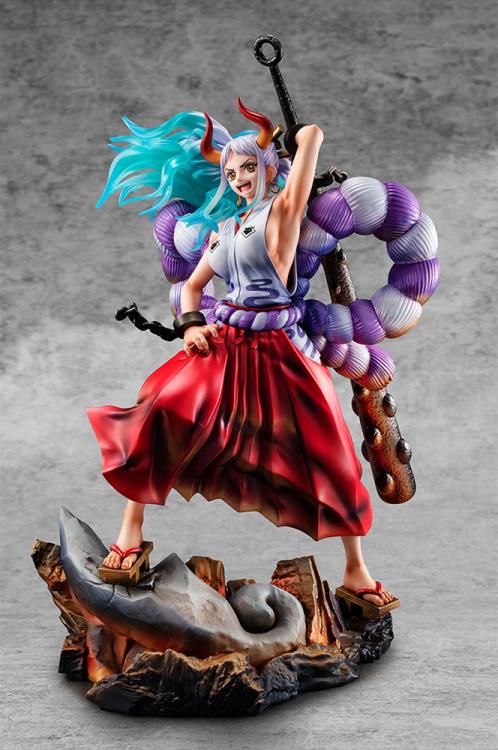 Megahouse POP Portrait of Pirate One Piece Warrior Alliance Maximum Yamato Statue Figure