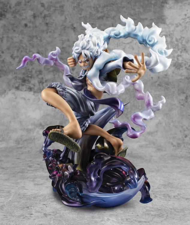 Megahouse POP Portrait of Pirate One Piece WA-MAXIMUM Monkey D. Luffy (Gear 5 Ver.) Statue Figure