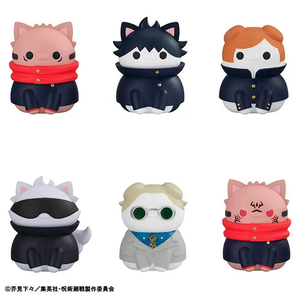 Megahouse Jujutsu Kaisen Jujutsu Nyanko Shibuya Incident Trading Figures Box Set of 8