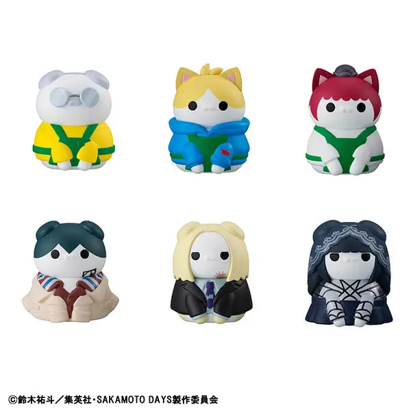 Megahouse Sakamoto Days Sakamoto Cats The Cheerful Sakamoto Store Trading Figures Box Set of 8