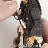 Amazing Yamaguchi Revoltech Figure Pirates of the Caribbean Jack Sparrow (2023 Release) NR006