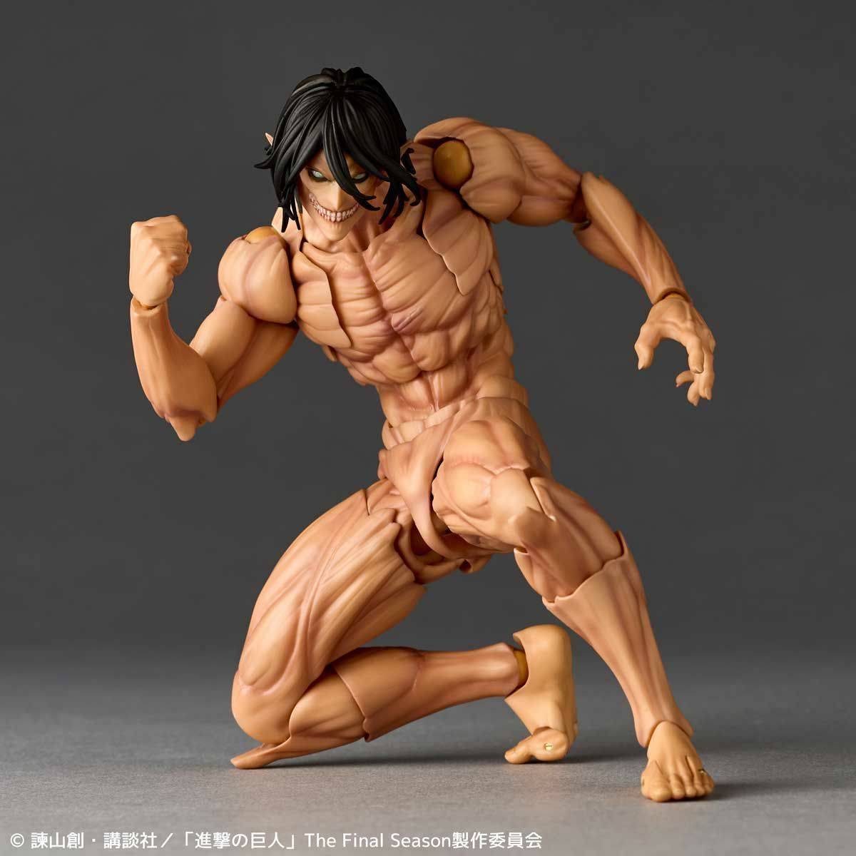 Amazing Yamaguchi Revoltech Figure Attack Titan (Eren Yeager) Reissue Attack on Titan NR084