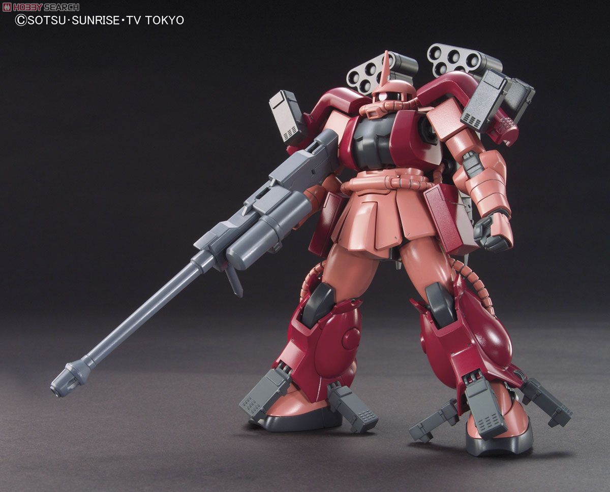 Gundam 1/144 HGBF #002 MS-06R-AB Zaku Amazing Model Kit