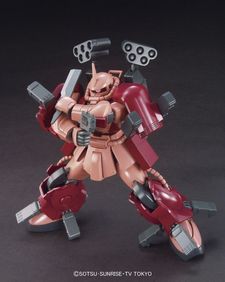 Gundam 1/144 HGBF #002 MS-06R-AB Zaku Amazing Model Kit
