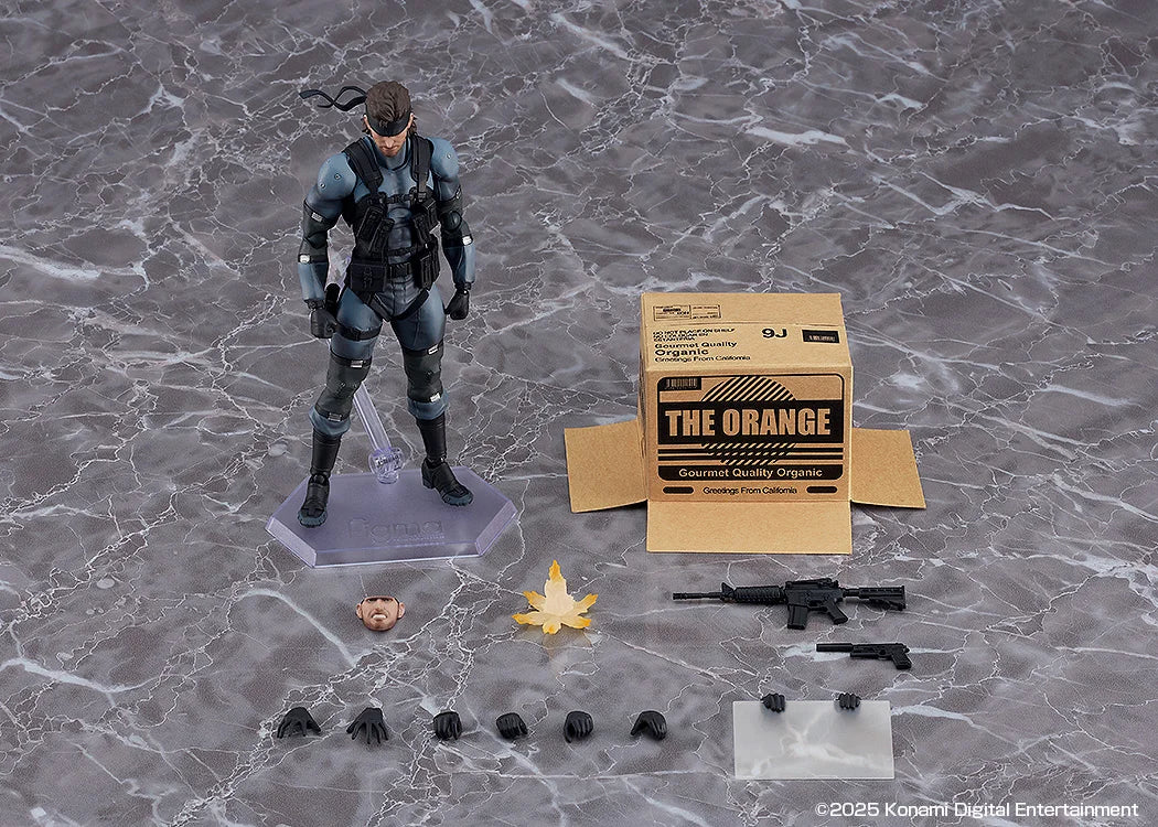 Figma #645 Solid Snake (MGS2 Ver. Updated Edition) Metal Gear Solid 2: Sons of Liberty