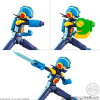 Bandai Mega Man EXE SMP Shokugan Modeling Project Makes Pose Mega Man EXE Battle Network Vol. 1 Model Kit