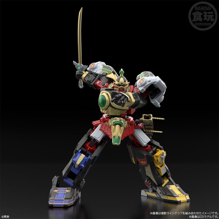 Bandai Shokugan Modeling Project SMP Gosei Sentai Dairanger Gosei Gattai Dairen'Oh Model Kit Set