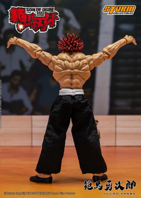 JUL238072 - BAKI HANMA SON OF OGRE YUJIRO HANMA ACTION FIGURE