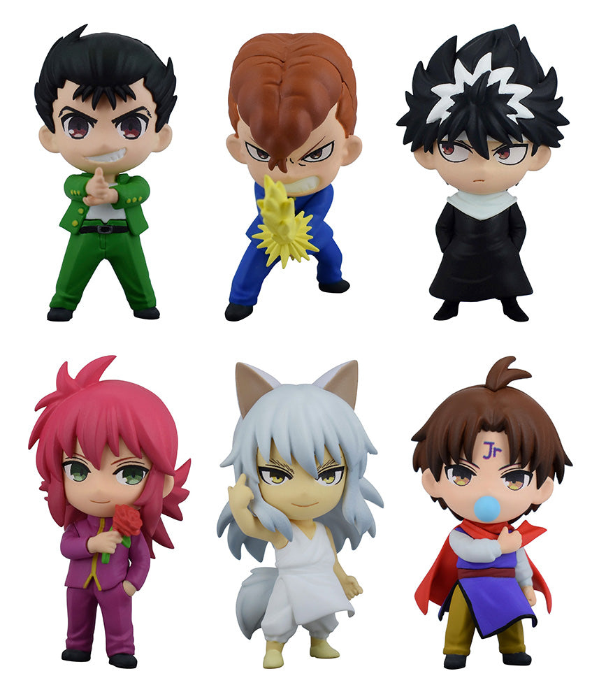 Pierrot Mini Figure Collection Yu Yu Hakusho Vol. 1 Trading Figures Box Set of 6