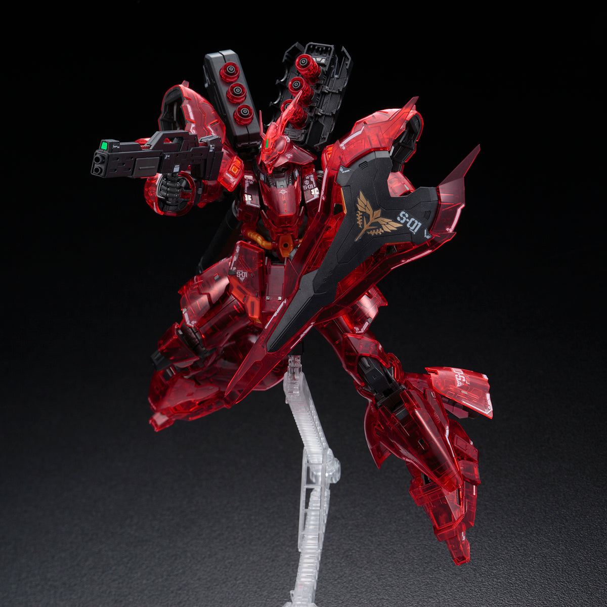 Gundam 1/144 RG Sazabi (Clear Color) Model Kit Exclusive