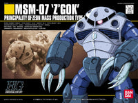 Gundam 1/144 HGUC #006 Gundam 0079 MS-07 Z'Gok Model Kit
