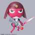 Bandai Kero-Pla Keroro Gunso #04 Corporal Giroro Gocho Sgt. Frog Plastic Model Kit