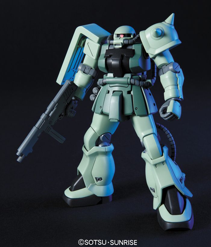 Gundam 1/144 HGUC #105 0083 Stardust Memory MS-06F-2 Zaku II F2 (Zeon Ver.) Model Kit