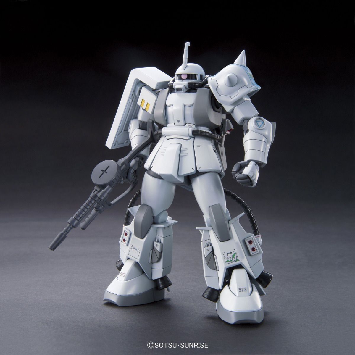 Gundam 1/144 HGUC #154 MSV MS-06R-1A Zaku II (Shin Matsunaga Custom) Model Kit