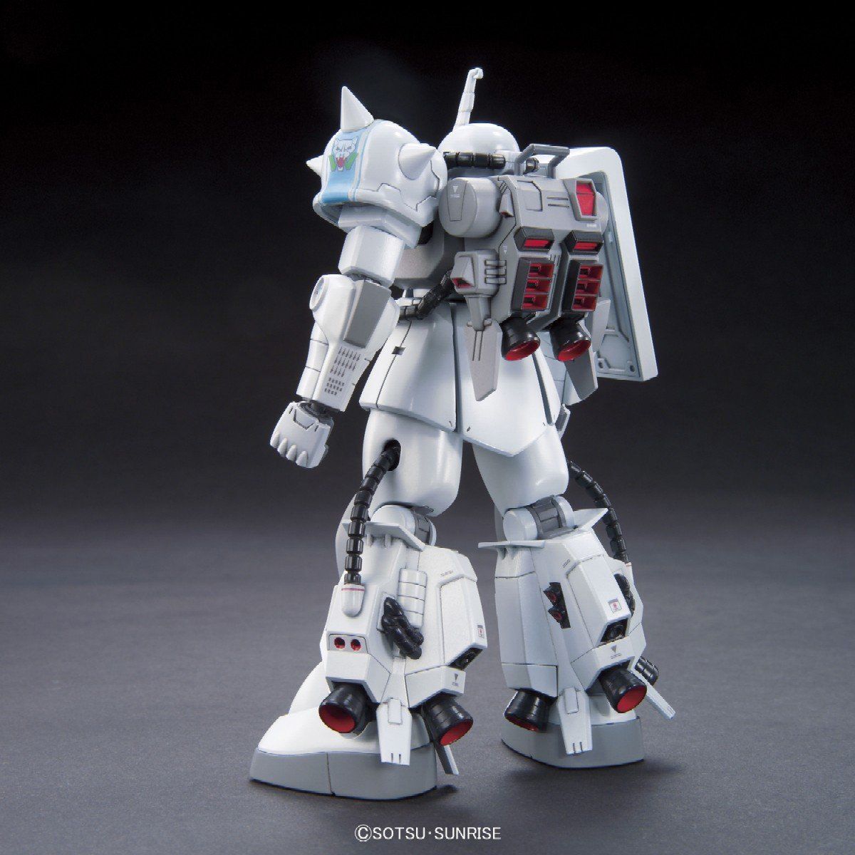 Gundam 1/144 HGUC #154 MSV MS-06R-1A Zaku II (Shin Matsunaga Custom) Model Kit