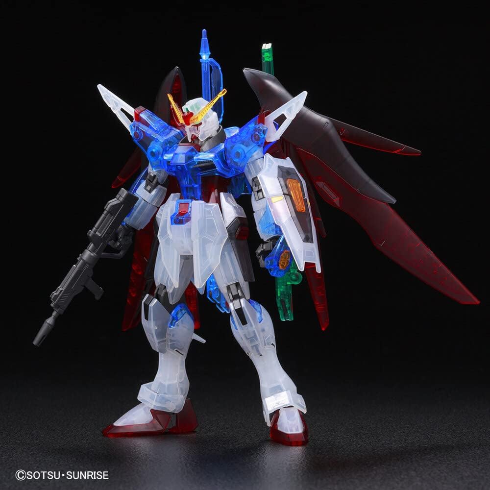 Gundam 1/144 HG Destiny Gundam (Clear Color) Model Kit Exclusive