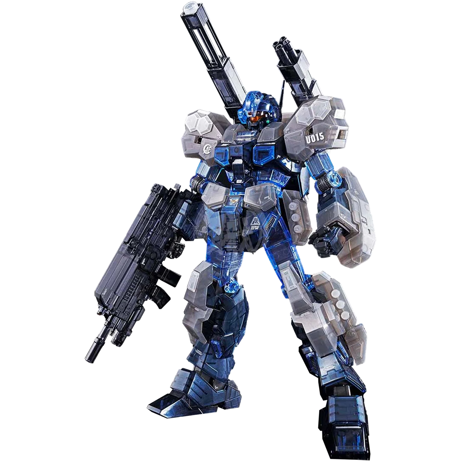 Gundam 1/100 MG Jesta Cannon (Clear Color) Model Kit Exclusive