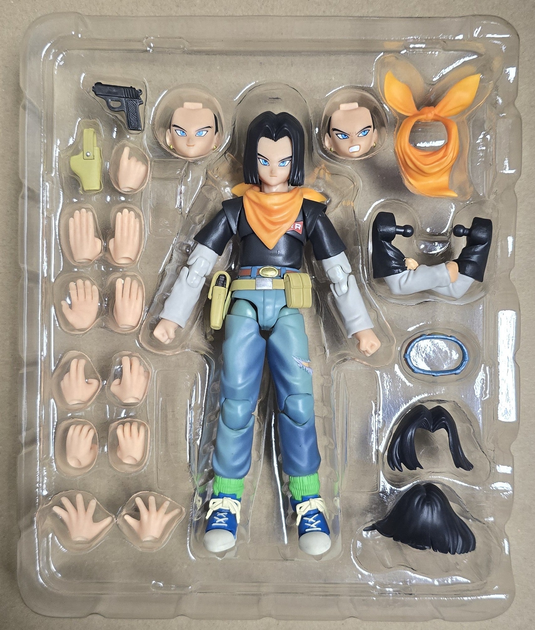 SHFiguarts ANDROID 17 イベント限定版 Open Box* S.H. Figuarts Dragon Ball Z Android 17 SDCC (Event Exclusiv