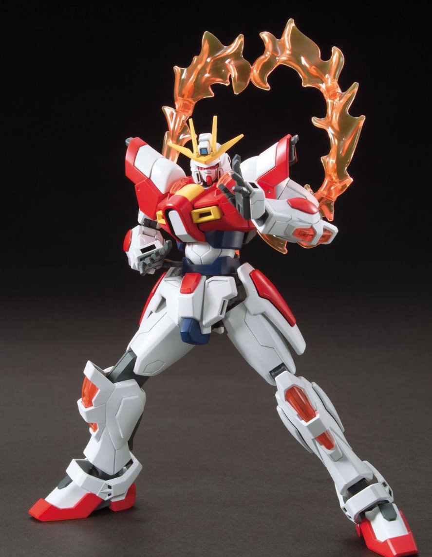 Gundam 1/144 HGBF #018 BG-011B Build Burning Gundam Model Kit