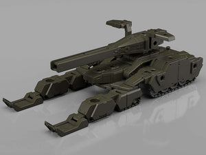 Bandai 30 Minutes Missions 30MM EV-03 1/144 Extended Armament Vehicle (Tank Ver. Olive Drab) Model Kit