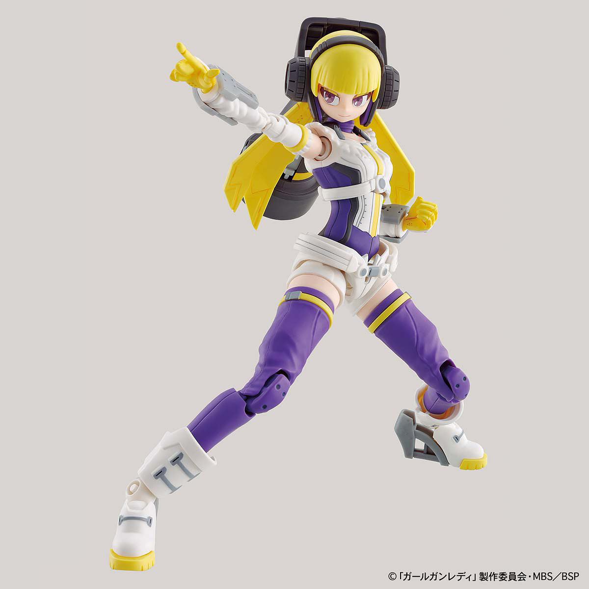 Bandai Girl Gun Lady Lady Commander Charlotte Model Kit