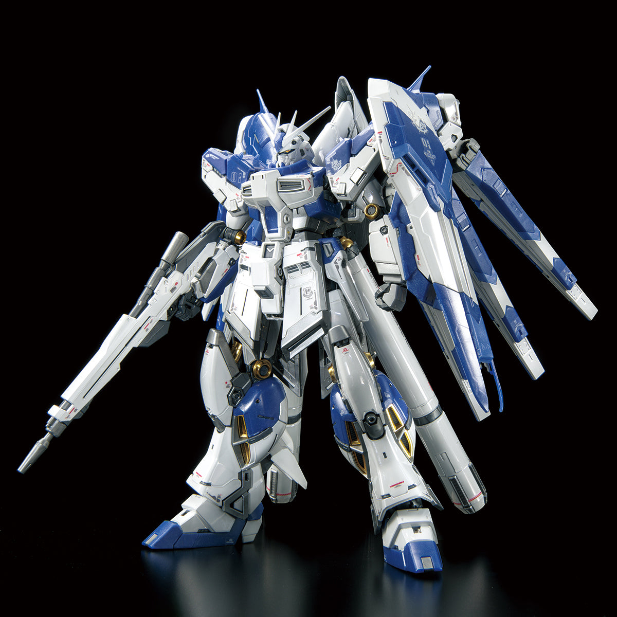 Gundam 1/144 RG Hi-v (Hi Nu) Gundam (Titanium Finish) The Gundam Base Limited Model Kit Exclusive