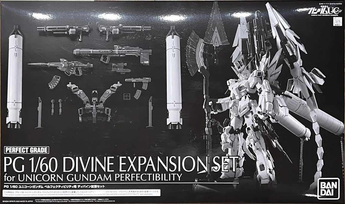 Gundam 1/60 PG RX-0 Unicorn Gundam Perfectibility Divine Expansion Set Model Kit Exclusive