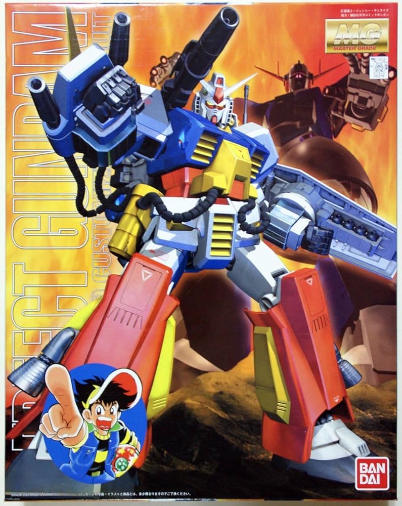 Gundam 1/100 MG Gundam 0079 Perfect Gundam Plamo-Kyoshiro Customize Mobile Suit Model Kit