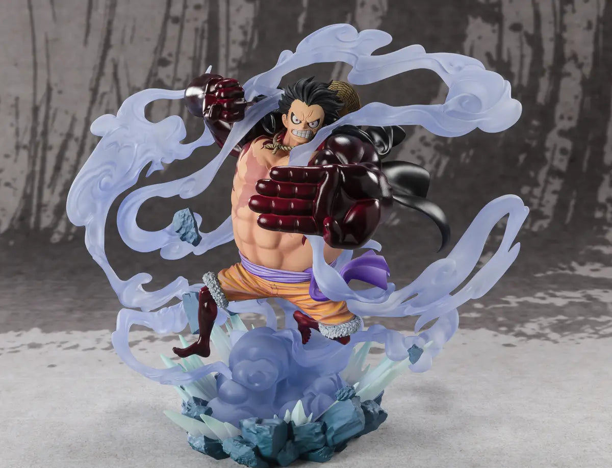 Figuarts Zero Extra Battle One Piece  Monkey D. Luffy Gear 4 (Battle of Monsters on Onigashima) Statue