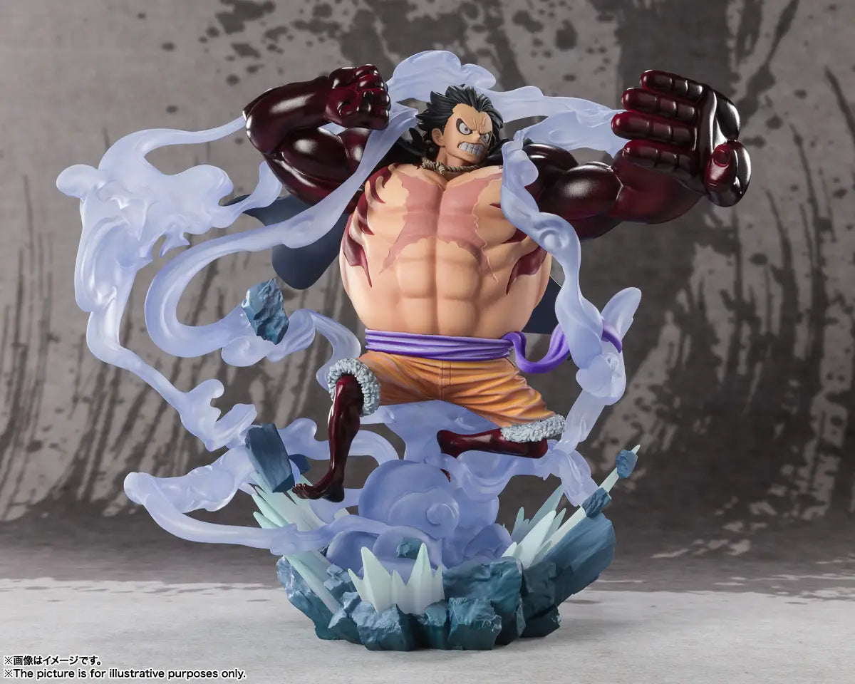 Figuarts Zero Extra Battle One Piece  Monkey D. Luffy Gear 4 (Battle of Monsters on Onigashima) Statue
