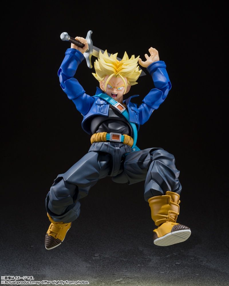 S.H. Figuarts Dragon Ball Z Super Saiyan Trunks -The Boy From The Future- (Reissue) Action Figure