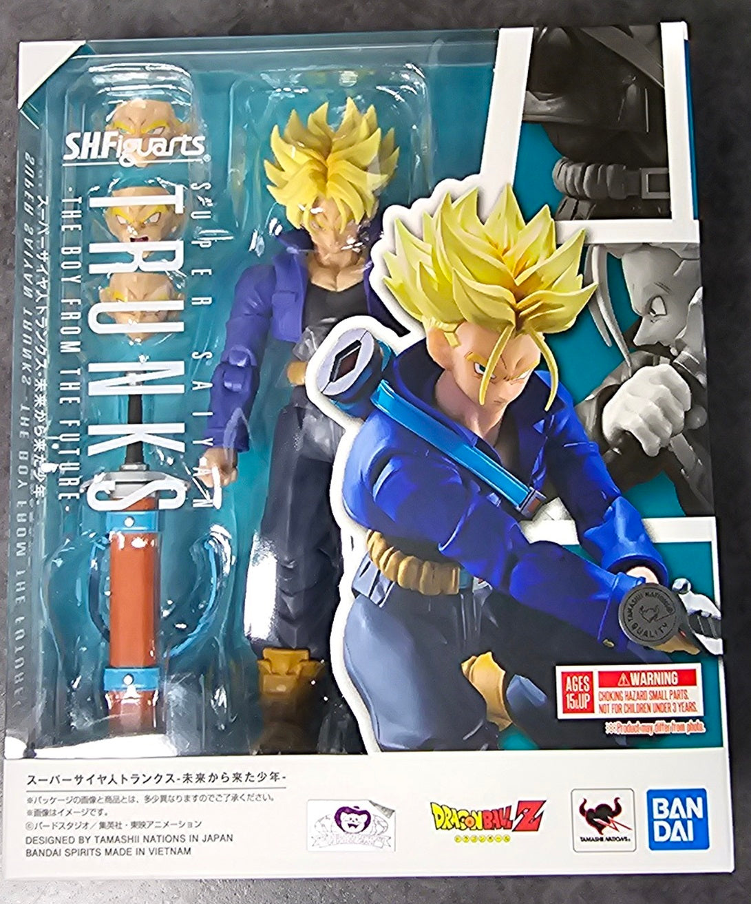 S.H. Figuarts Dragon Ball Z Super Saiyan Trunks -The Boy From The Future- (Reissue) Action Figure