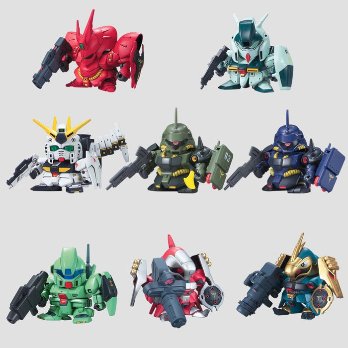 Gundam SD BB Char's Counterattack Set Model Kit