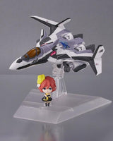 Bandai Tiny Session Macross Frontier VF-31F Siegfried (Messer Ihlefeld Use Ver.) & Kaname Buccaneer Action Figure Set