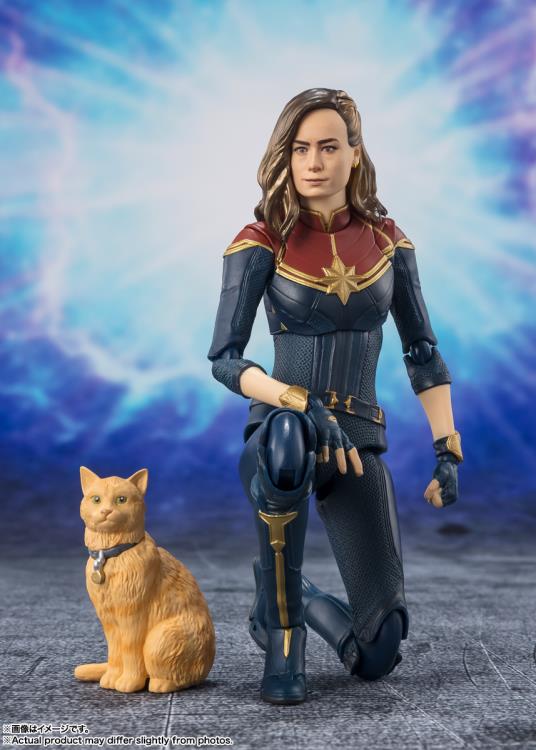 S.H. Figuarts The Marvels Captain Marvel Action Figure