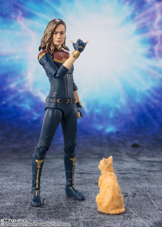 S.H. Figuarts The Marvels Captain Marvel Action Figure