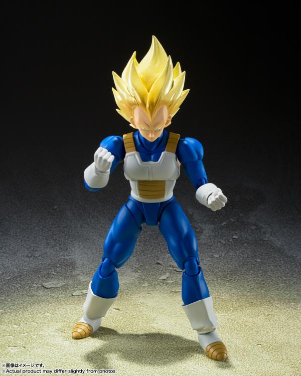 S.H. Figuarts Dragon Ball Z Super Saiyan Vegeta (Awakening Super Saiyan Blood) Action Figure