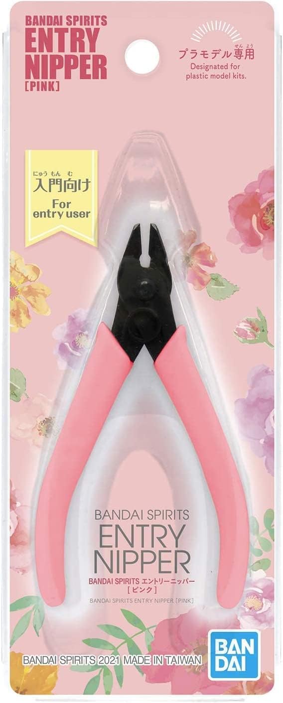 Bandai Spirits Entry Nipper Pink Plastic Cutting Nipper For Plastic Model