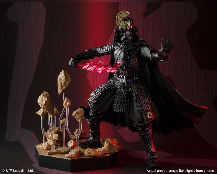 Tamashii Nations Movie Realization Star Wars Samurai Taisho Darth Vader (Vengeful Spirit) Meisho Action Figure